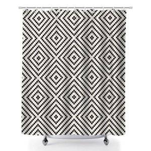 Waterproof Shower Curtain Bathroom Decor Set with Hooks