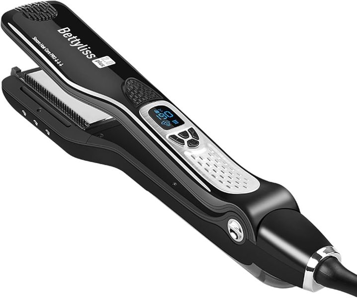 Steam Plus Hair Straightener with Steam, Nano Titanium Ceramic