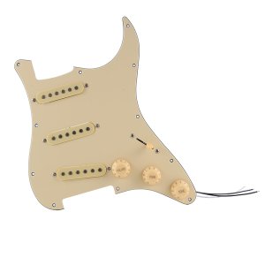 Electric Guitar Pickguard Pickups Loaded Prewired Scratch Plate Assembly SS