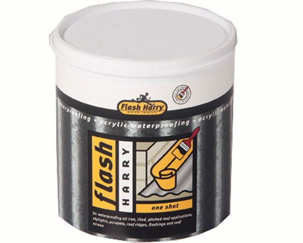 Flash Harry One Shot Waterproofing - Terracotta (5L+10m Membrane)
