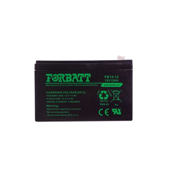 Forbatt 12V 12Ah Lead Acid Battery