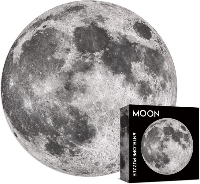 Arole High-Res 1000-Piece Moon Planet Jigsaw Puzzle