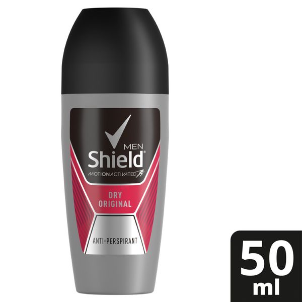 Shield Men Dry Original Antiperspirant Roll-On Deodorant 50ml