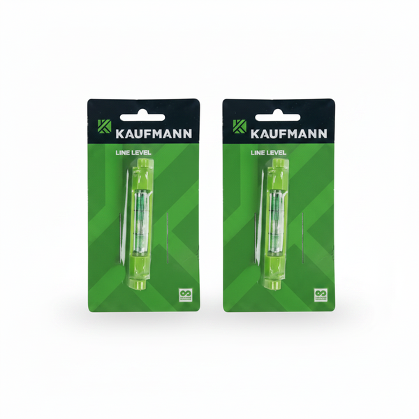 Kaufmann Non-Magnetic Line Level for Accurate Leveling and Plumb - 2 Pack