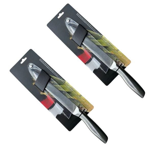 x2 Piece Silver Paring Knife Set - 3" (20cm).