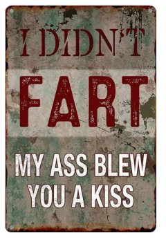 8x12" Funny Metal Tin Sign, Vintage Garage Bar Man Cave Beer Decor