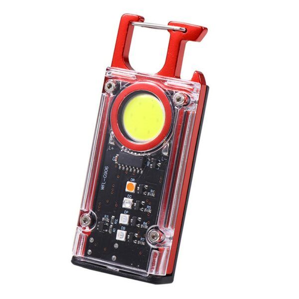 Multifunctional Magnetic COB Rechargeable Keychain Light G906