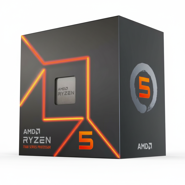AMD Ryzen 5 7400 6-Core 3.3GHz AM5 CPU for Gaming &amp; Multitasking