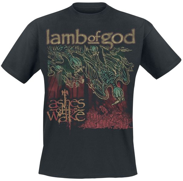 Rock Ts Lamb of god -Ashes Of The Awake