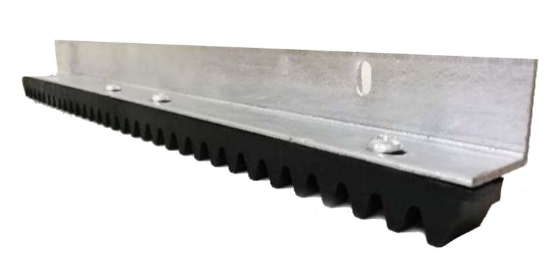 Gate motor rack Nylon 1m x 2