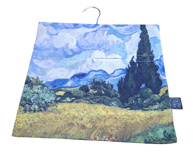 Laundry Peg Bag - Far Away Mountains and Field View