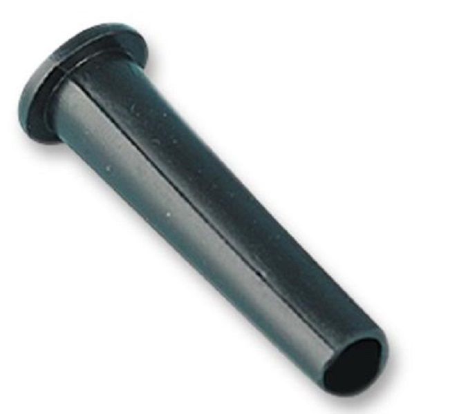 Pro Power (15517) Grommet, Strain Relief, Black, Open Sleeved, 4 mm