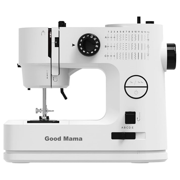 GoodMama Sewing Machine 39 Built-in Stitch Pattern Desktop Mini Electric