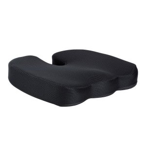 DELI Memory Foam Support Pillow Cushion for Chairs &amp; Car Seats 46x37x7cm