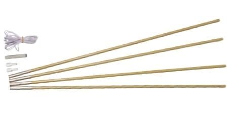 OZtrail Fibreglass Tent Pole Kit - 7.9mm