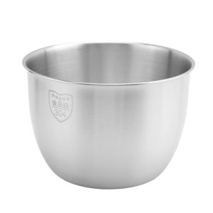Kitchen Stainless Steel 304 Mixing Bowl Cooking Mixer Bowl, 2800ML