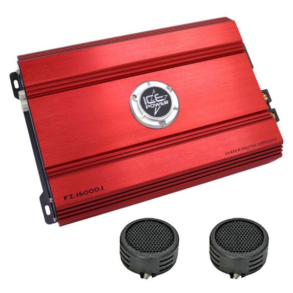 Ice Power FZ-16000.1 16000w Monoblock Digital Amplifier &amp; Evo Tweeters