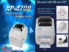 ZATECH XPRINTER XP-470B: Your Fast Pass to Barcode Brilliance