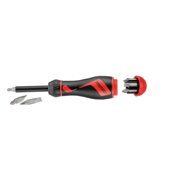 TengTools - Ratcheting Screwdriver Set, 14 in 1 - MDR915