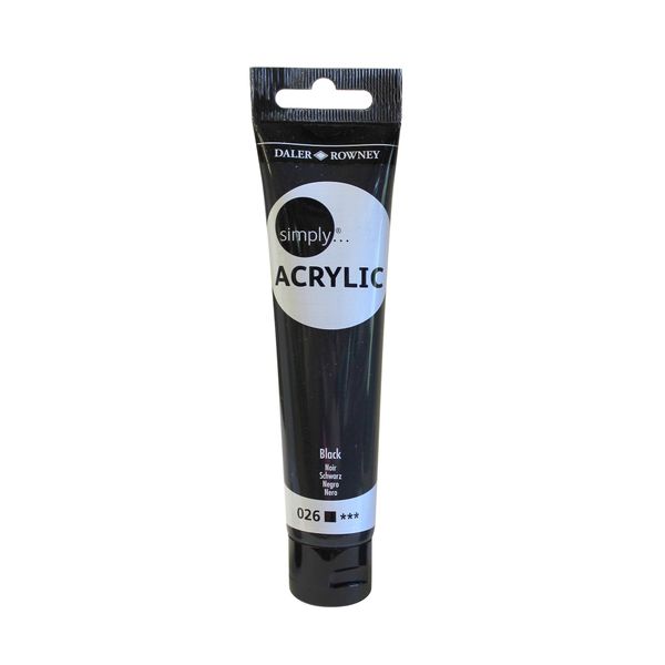 Daler Rowney Simply Acrylic - 6 x 75ml Set