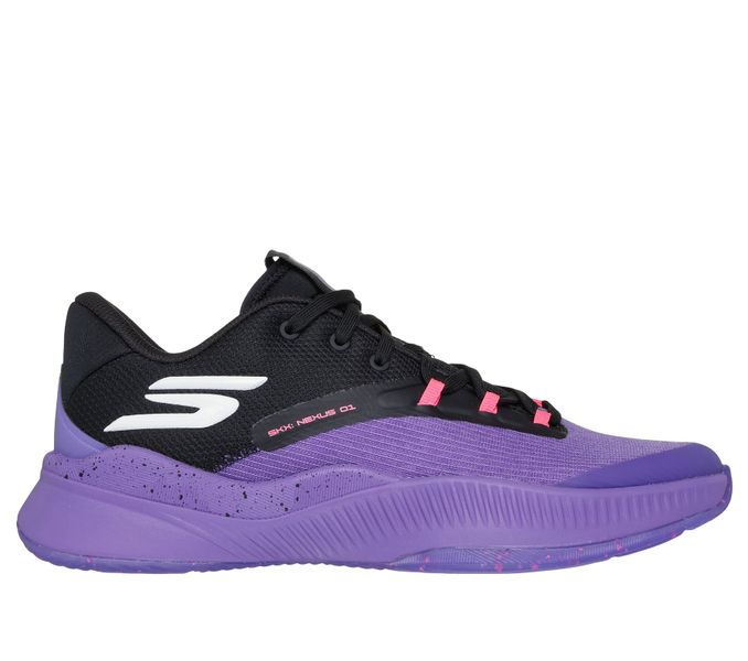 SKECHERS Men's Skx Nexus Basketball Shoes - Purple/Black