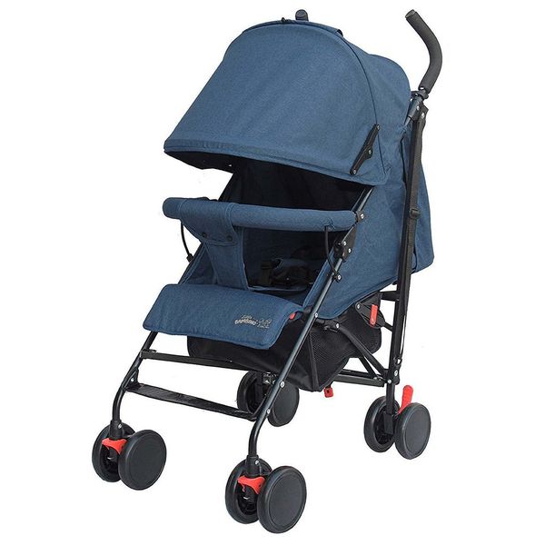 Dark Blue Little Bambino Umbrella Stroller