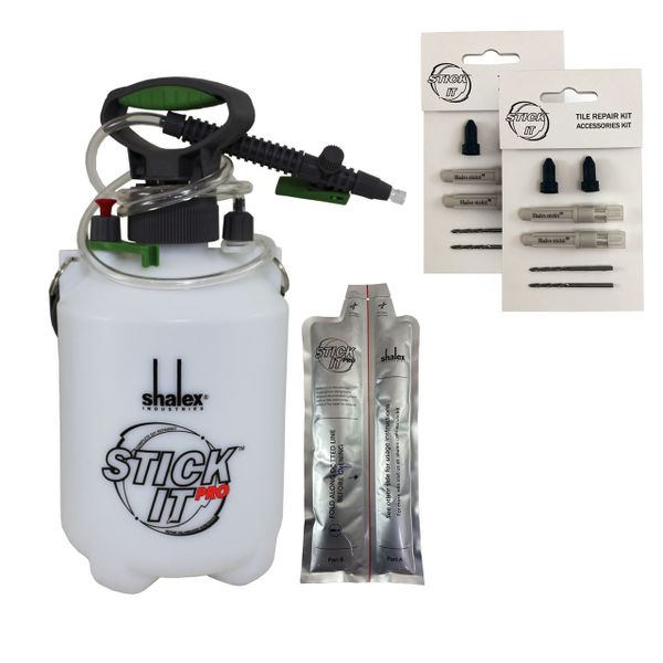 Stickit Pro Epoxy Tile Repair Kit - 5kg