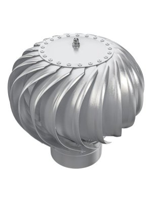 Chimney smoke extraction ventilation turbine 100mm