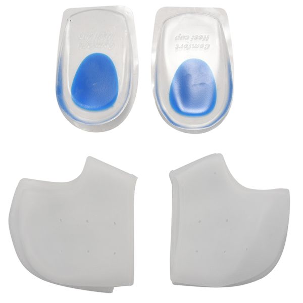 3 Pairs Heel Cups Plantar Fasciitis Inserts Pads For Women &amp; Men