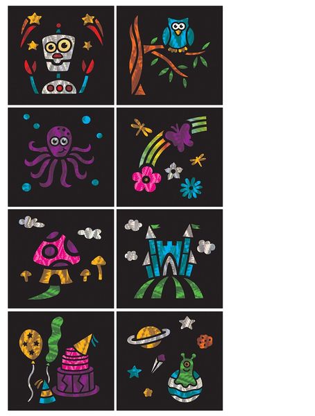 Galt Travel Foil Art