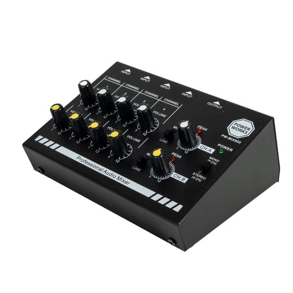 PowerWorks PW MIX 800 8 Channel Studio Headphone mixer Mixer