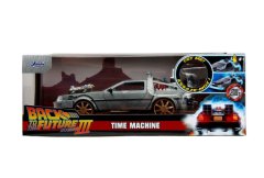 Jada Back to the Future 3 Time Machine 1:24 Railroad Wheels