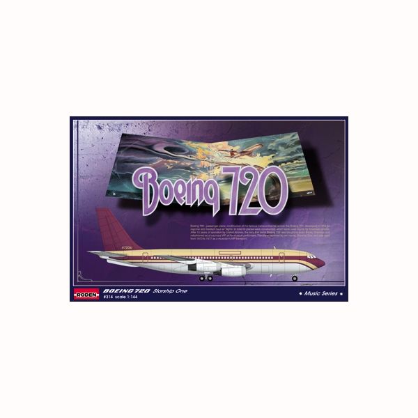 Roden ROD314 1/144 Boeing 720 Starship One