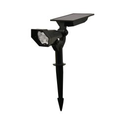 Flash 2-In-1 Habitat Solar LED Garden Light - Warm White
