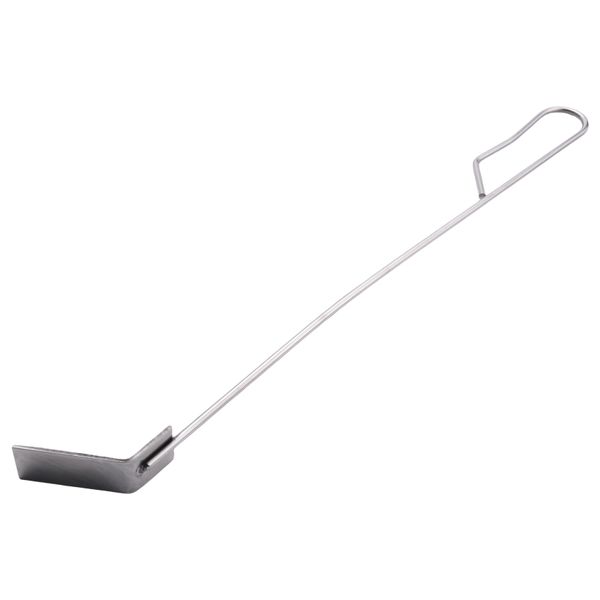 Stainless Steel Charcoal Ash Rake BBQ Ash Tool Rake Poker for Joe Charcoal