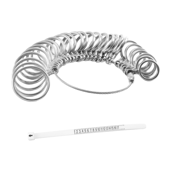 0-13 Ring Sizer Measuring Tool Ring Gauges Finger Compatible with None