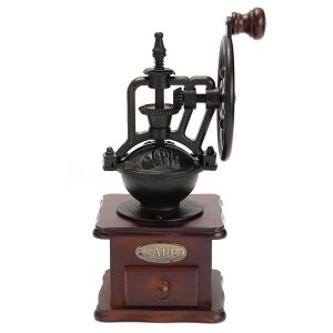 Wooden Vintage Manual Coffee Bean Grinder
