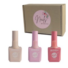 BB UV/LED Gel Nail Polish - French Cover - 3 Piece - Nails by Nicole