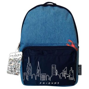 Friends Denim Backpack (Lobster)