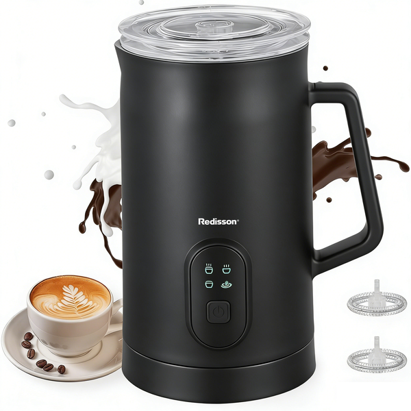 Redisson 4-in-1 Electric Milk Frother, Automatic Warm &amp; Cold Foam Maker