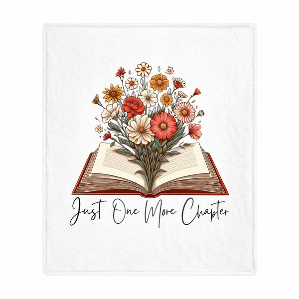 Book Lover Fleece Blanket (130 x 150 cm)