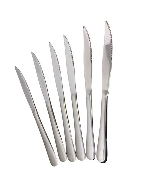Stainless Steel Cutlery Steak Knife set of 6 - Classic