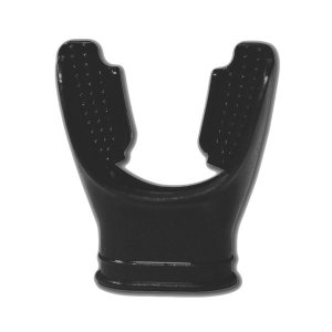 Saekodive Long Bite Silicone Mouthpiece - Black