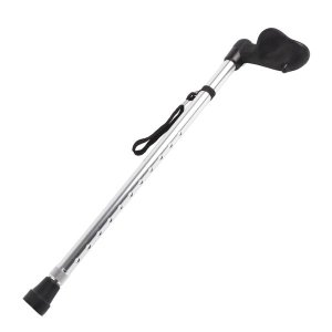 Telescopic silver cane for elderly