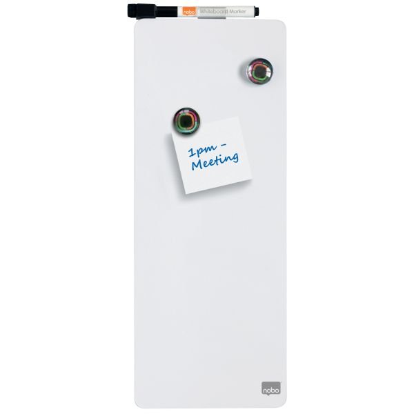 NOBO Mini Magnetic Whiteboard Strip, 140x360mm