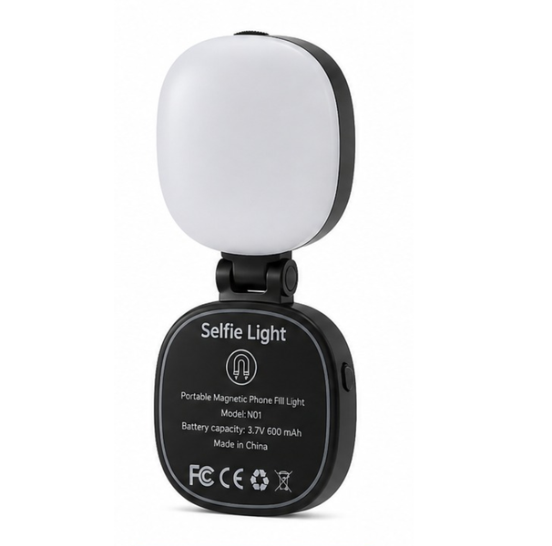 N01 Magnetic Rechargeable LED Fill Light for Camera &amp; Phone Video
