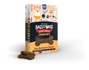 Montego Bags O' Wags - Crunchies Boerewors Dog Treats 1 kg