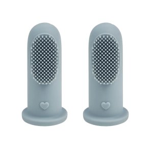 Baby &amp; Toddler Premium Silicone Finger Toothbrush - 2 Pack