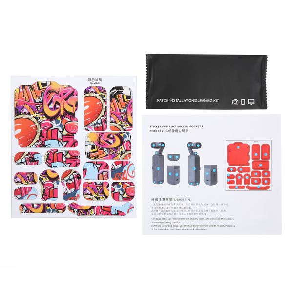 Graffiti PVC Skin for Pocket 2