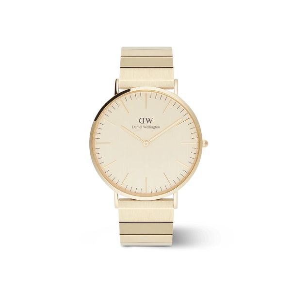 Daniel Wellington Classic Piano Link Gold Unitone 40mm